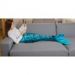 Blanket turquoise - Mermaid...